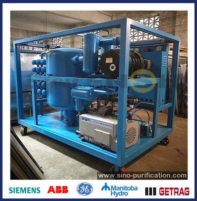 12000L/H Flow Rate Turbine Oil Purifier with Carbon Steel Construction and Vacuum Separation Technology