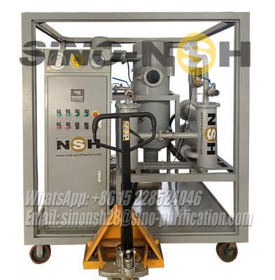 1 μm Fineness Vacuum Transformer Oil Purifier 12000 LPH Water Removal