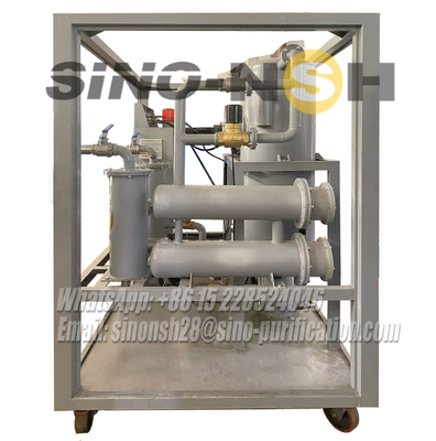 1 μm Fineness Vacuum Transformer Oil Purifier 12000 LPH Water Removal