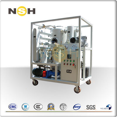 Double-Stage High-Vacuum Insulation Oil Purifier Machine 380V Three-Phase Industrial Transformer System