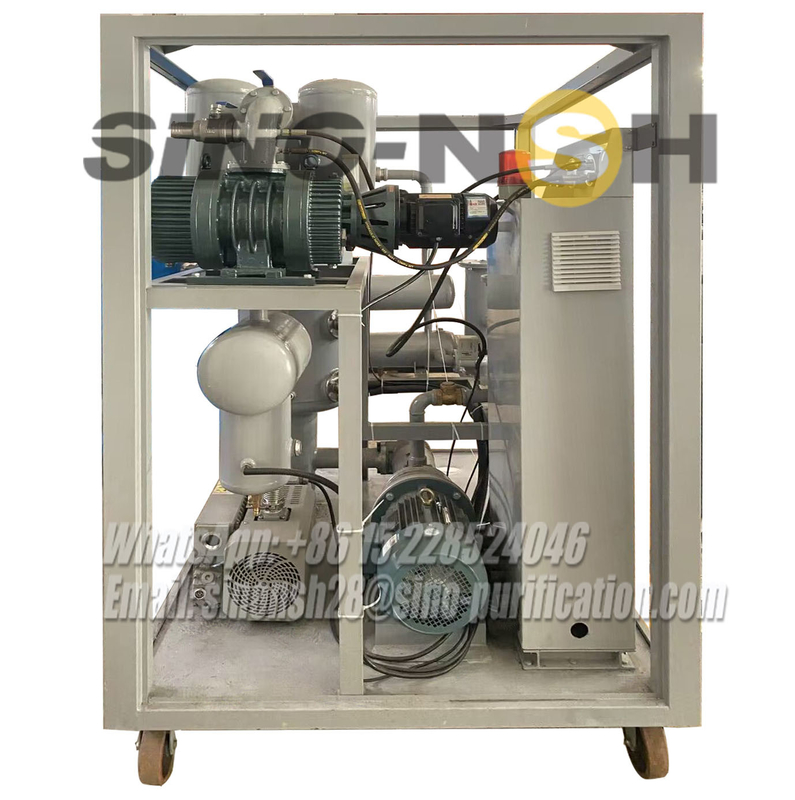 1 μm Fineness Vacuum Transformer Oil Purifier 12000 LPH Water Removal