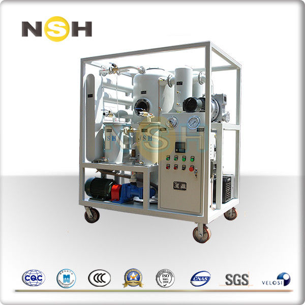 3000LPH Mobile Transformer Insulation Oil Purifier Single-Axle Double-Stage Vacuum Dehydration System