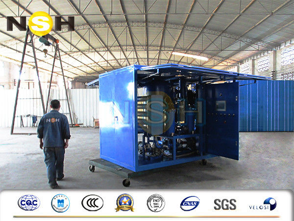Two-Stage High-Vacuum Waste Oil Recycling Machine 600-18000LPH Insulation Purifier Treatment System