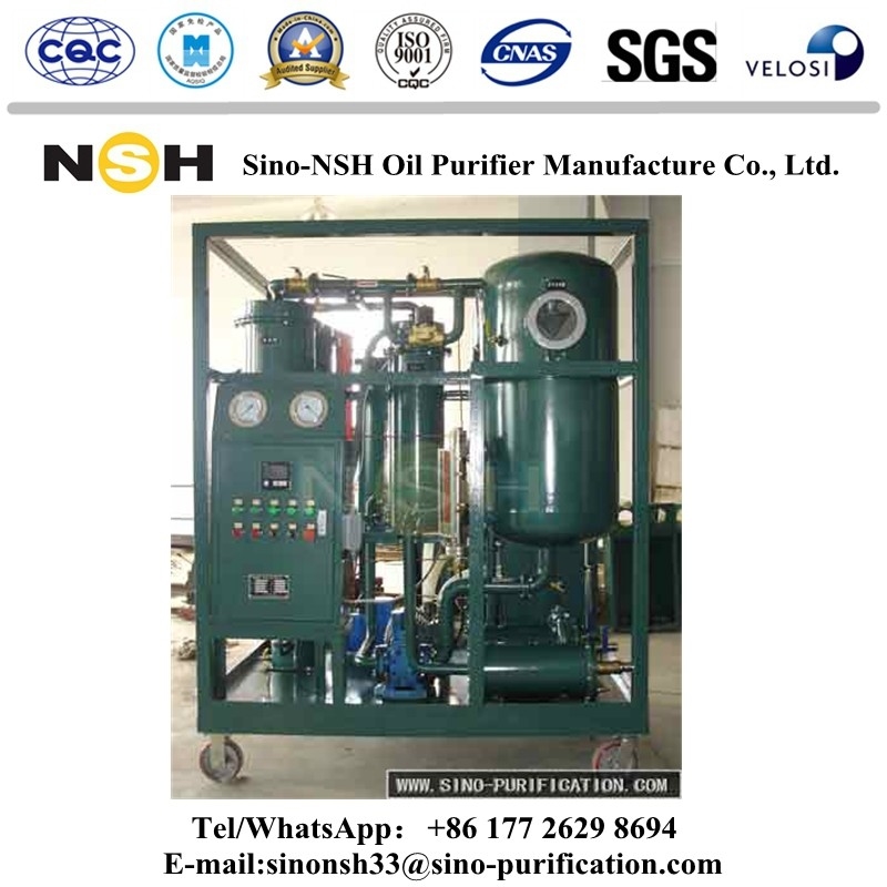 Vacuum 3000L / H Turbine Oil Purifier Filtration Machine 34KW Carbon Steel